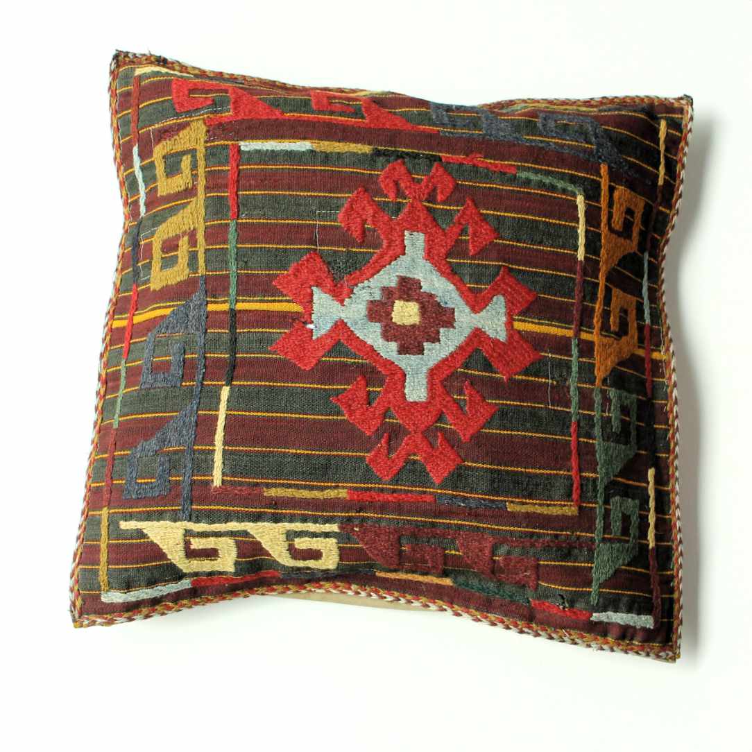 Orientalische Kelim-Kissen -handgewebt