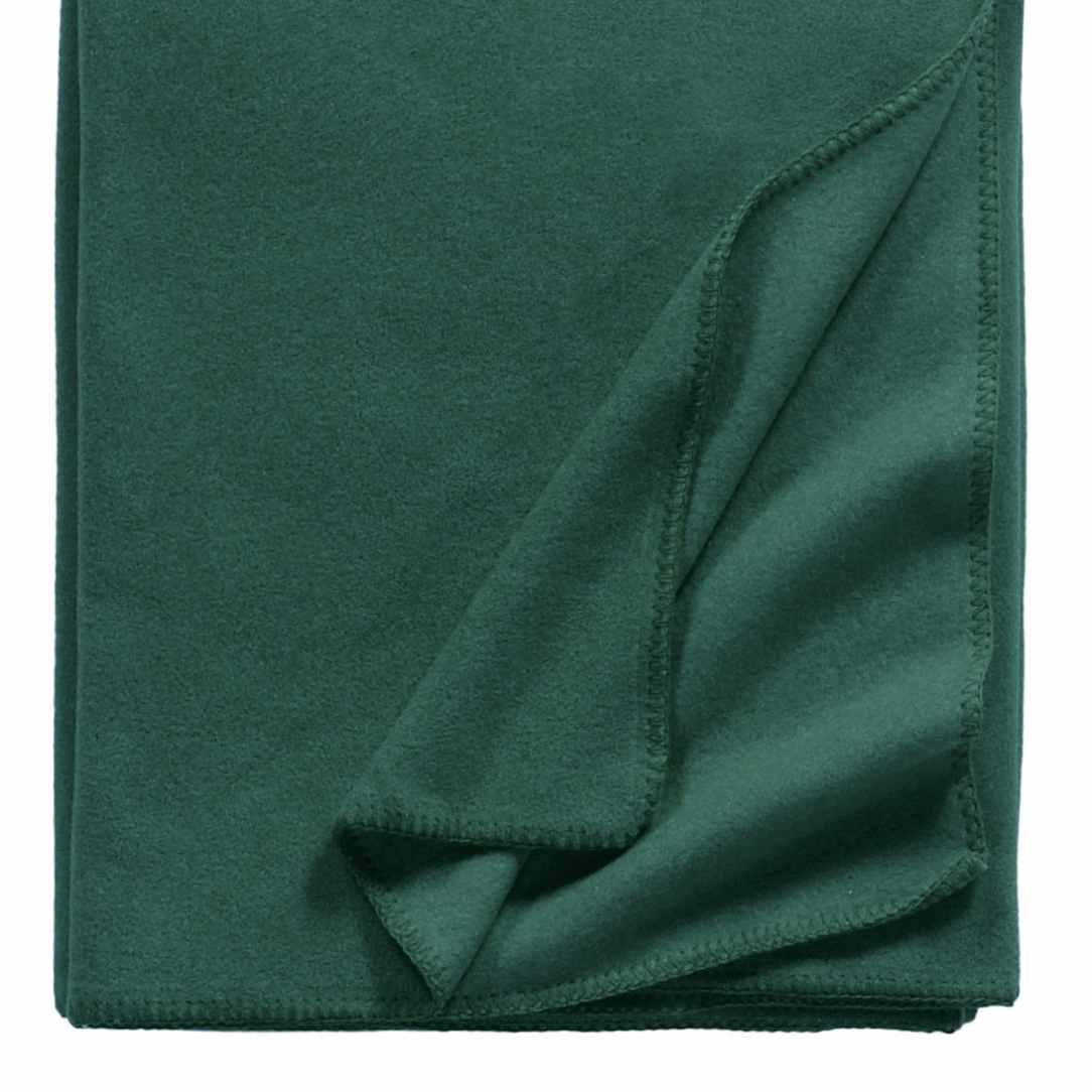 Fleecedecke dunkelgrün - ein Männergeschenk