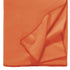 Fleecedecke mit gekettelter Abschlußkante, orange