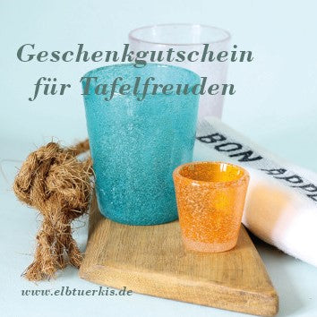 Geschenkgutschein von Elbtuerkis