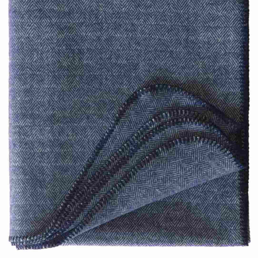 Wolldecke Aberdeen blau von eagle-products