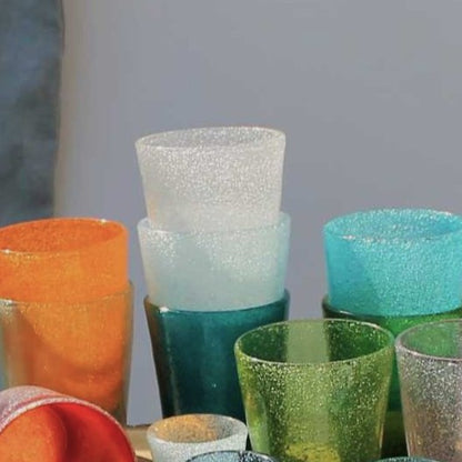 Bunte Trinkgläser 250 ml – mundgeblasen