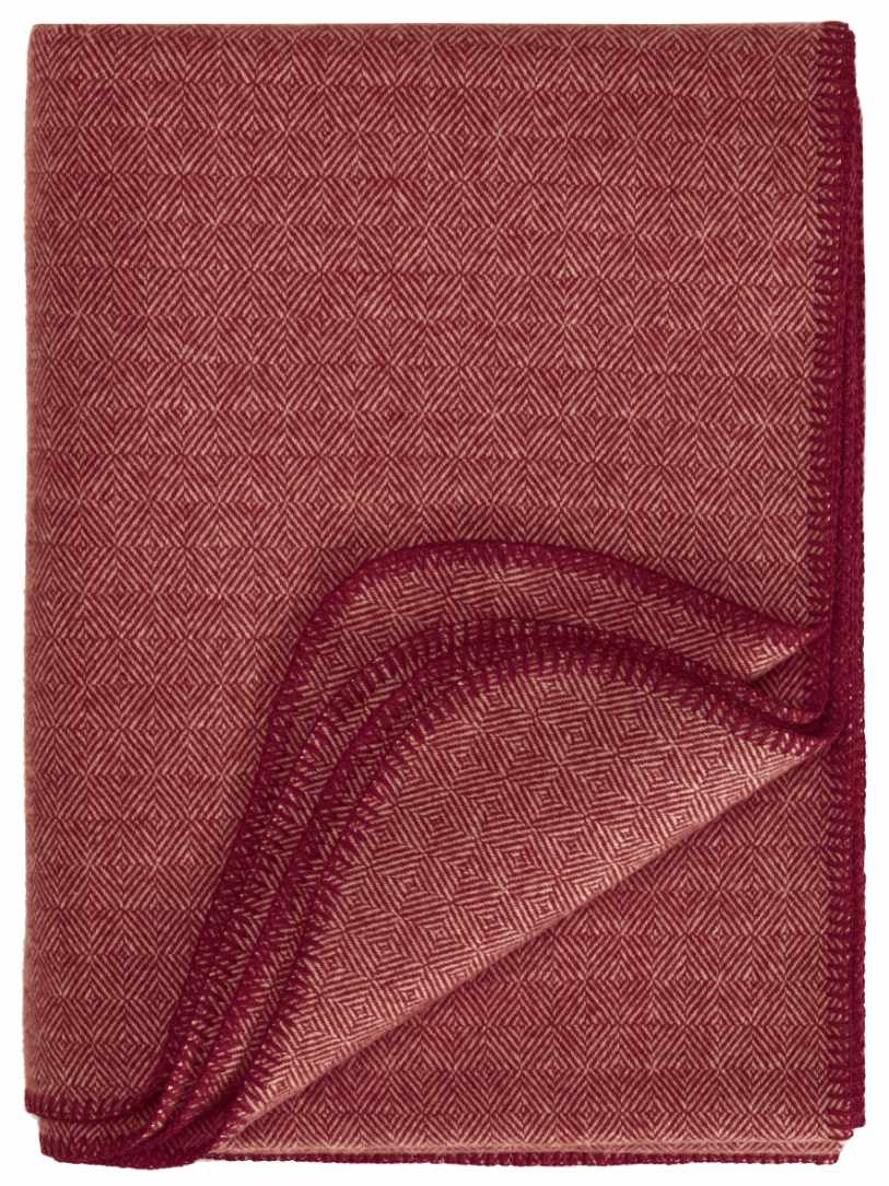Der kleine Heizofen -Decken aus reiner Merino-Wolle