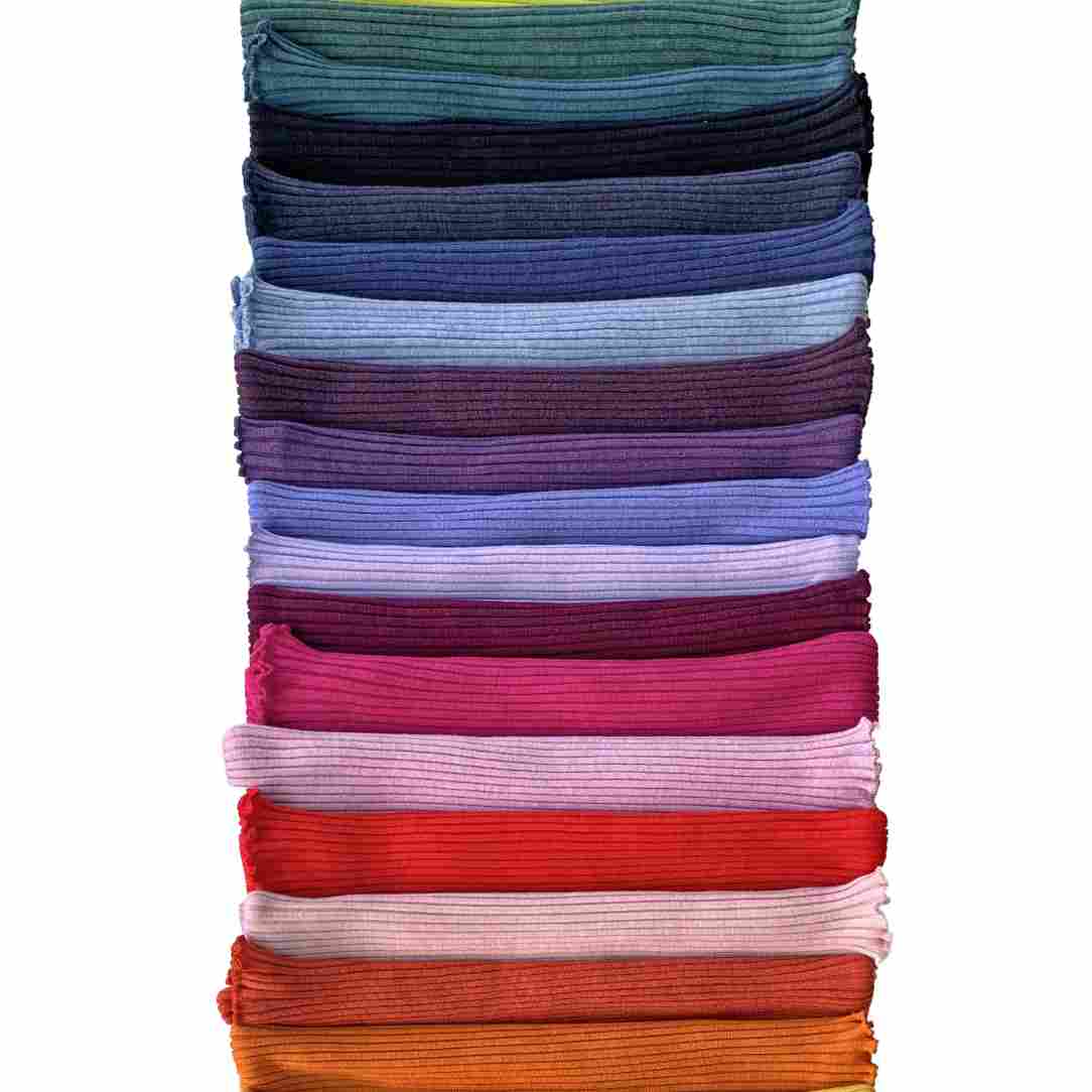 bunte Wollschalls oder -Stolen