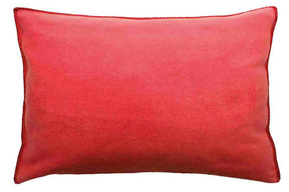 Fleece-Kissen rot 60x40