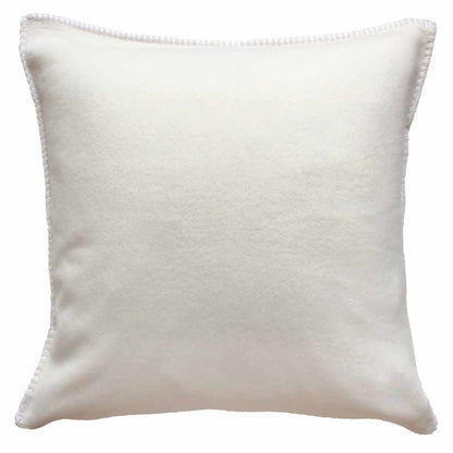 Fleecekissen Tony 50x50 cm wollweiß