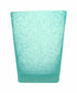 Mundgeblasenes Trinkglas von Memento mit Luftbläschen in türkis - Sommer, Sonne, Meer - 280 ml