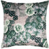 Kissen-milieu-60x60 cm mit floralem Musterin gruen-rosa-mauve Toenen