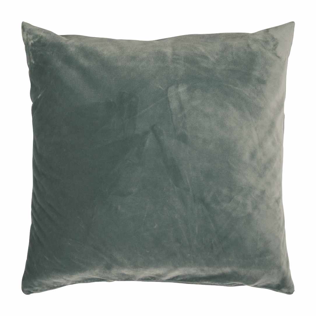 Samtkissen 40 x 40 cm salbei