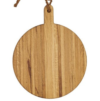 Pizzabrett D 40cm mit Griff aus deutscher Eiche