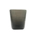 Schnapsglas oder Espressobecher  black-transparent, schwarz-grau, mundgeblasenes Glas aus Italien